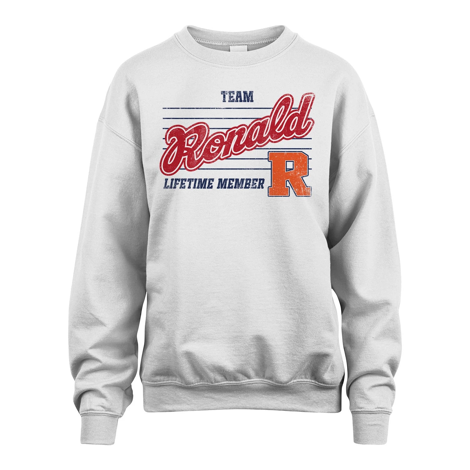 Team Your Name Lifetime Member Vintage Shirt RONALD M1-24