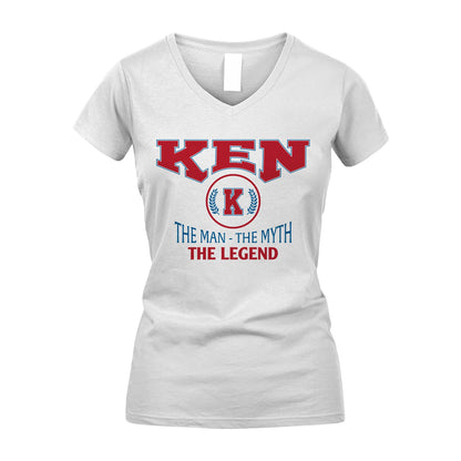 The Man The Myth The Legend Jet Style Shirt KEN M1-9