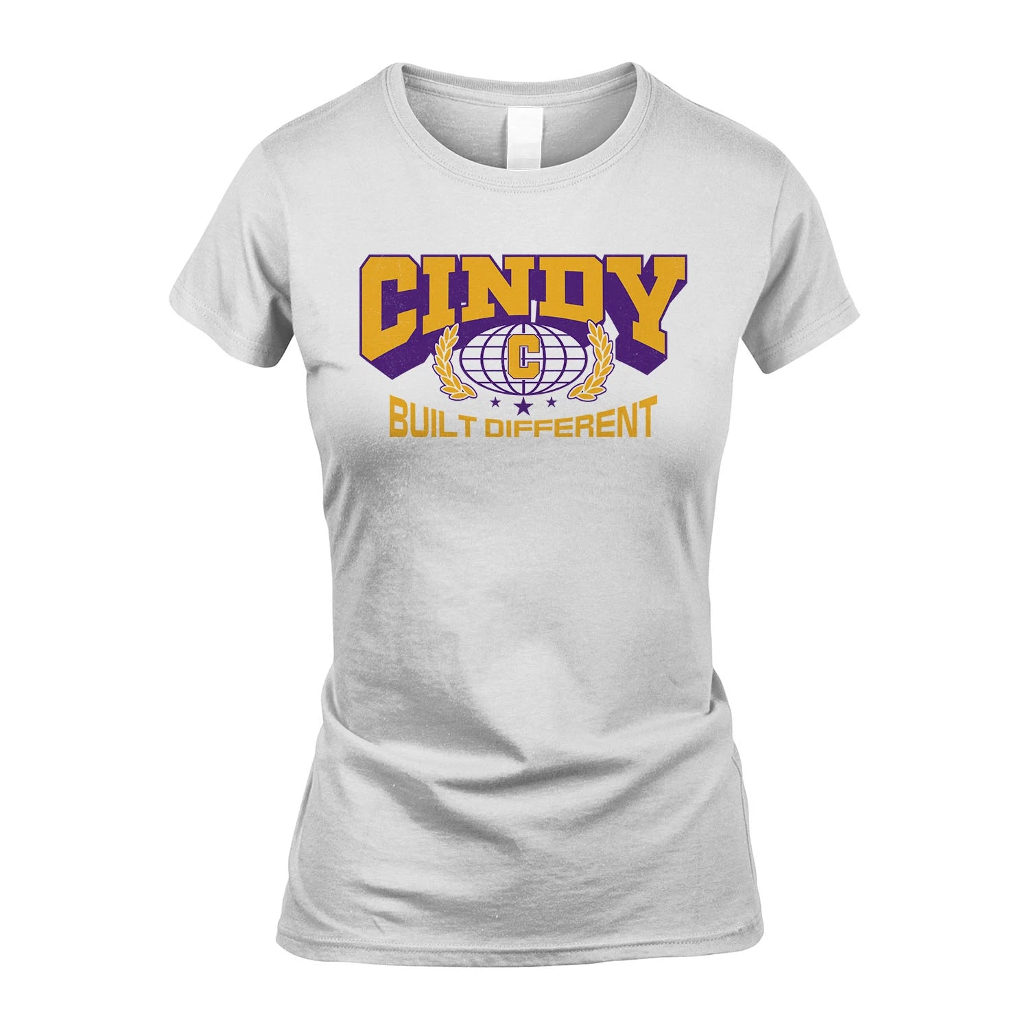 Your Name Built Different Sporty Shirt CINDY M1-32