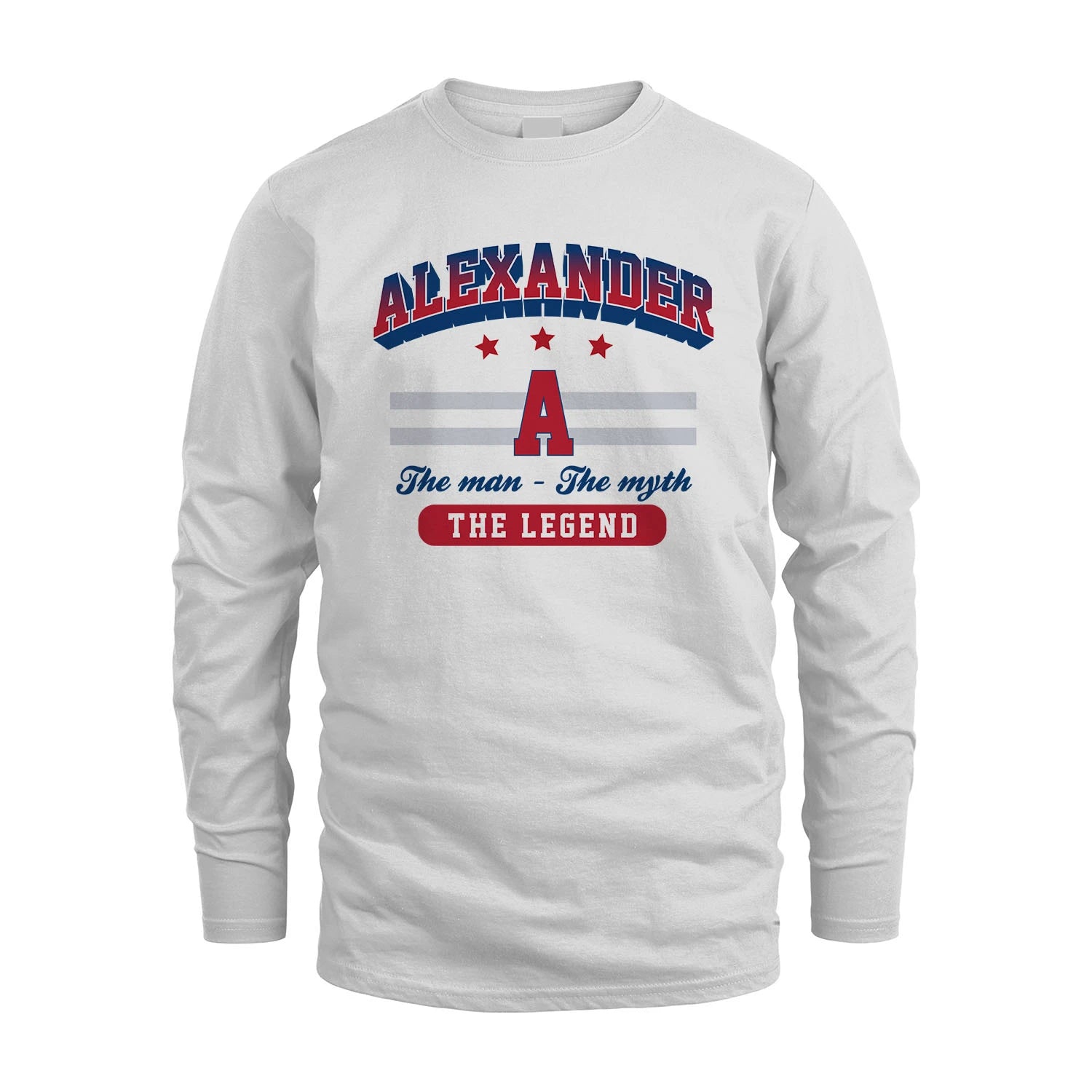 The Man The Myth The Legend With Your Name Shirt ALEXANDER M1-35