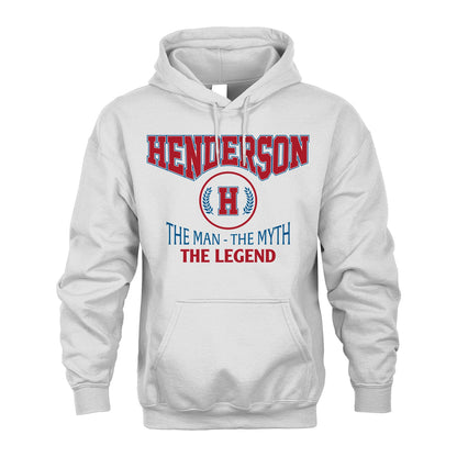 The Man The Myth The Legend Jet Style Shirt HENDERSON M1-9