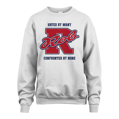 Hated By Many Confronted By None Personalized Name Shirt ROB M1-8