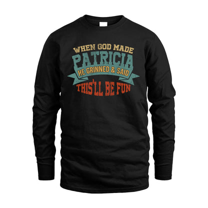 The Man The Myth The Legend Sporty Shirt PATRICIA M1-15