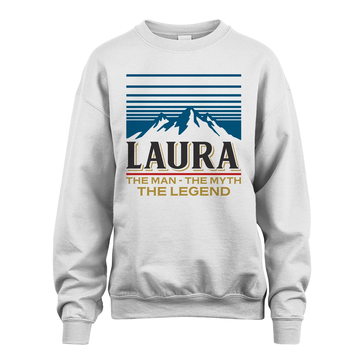 The Man The Myth The Legend Vintage Mountain Shirt LAURA M1-19