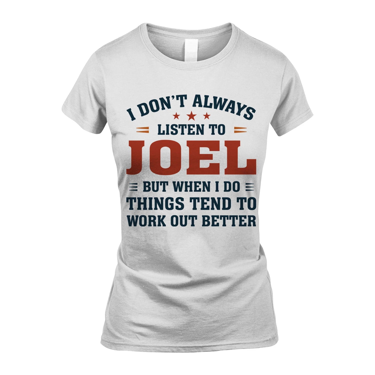 I Don't Always Listen To... JOEL M1-2