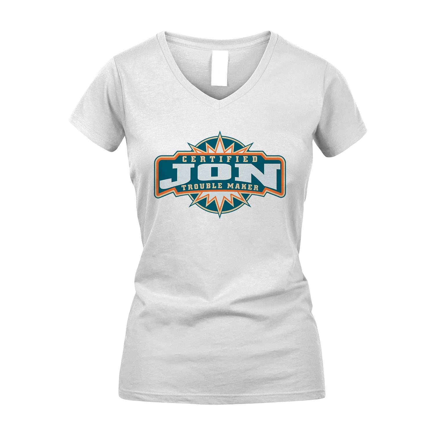 Certified Your Name Trouble Maker Shirt JON M1-36