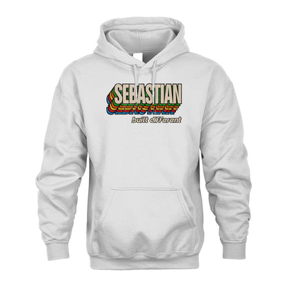 Your Name Built Different Retro Shirt SEBASTIAN M1-26