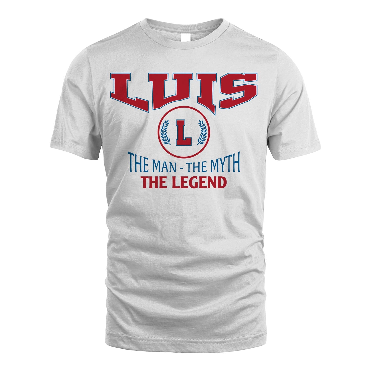 The Man The Myth The Legend Jet Style Shirt LUIS M1-9