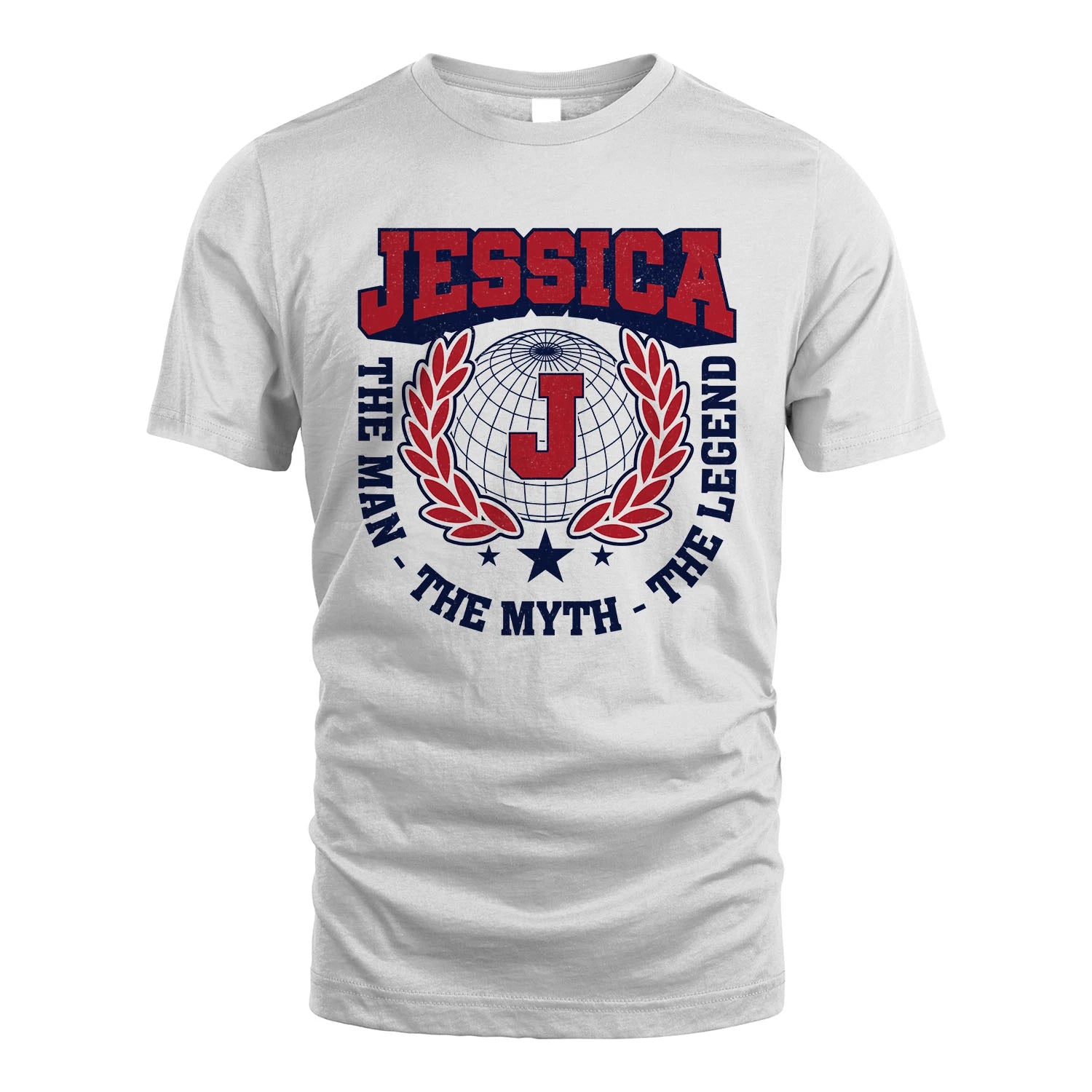 The Man The Myth The Legend Logo Shirt JESSICA M1-30