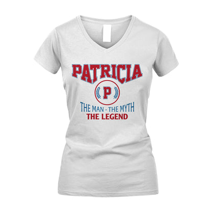 The Man The Myth The Legend Jet Style Shirt PATRICIA M1-9