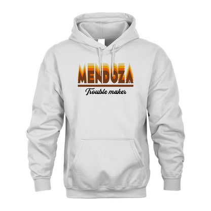 Your Name Trouble Maker Funny Shirt MENDOZA M1-34