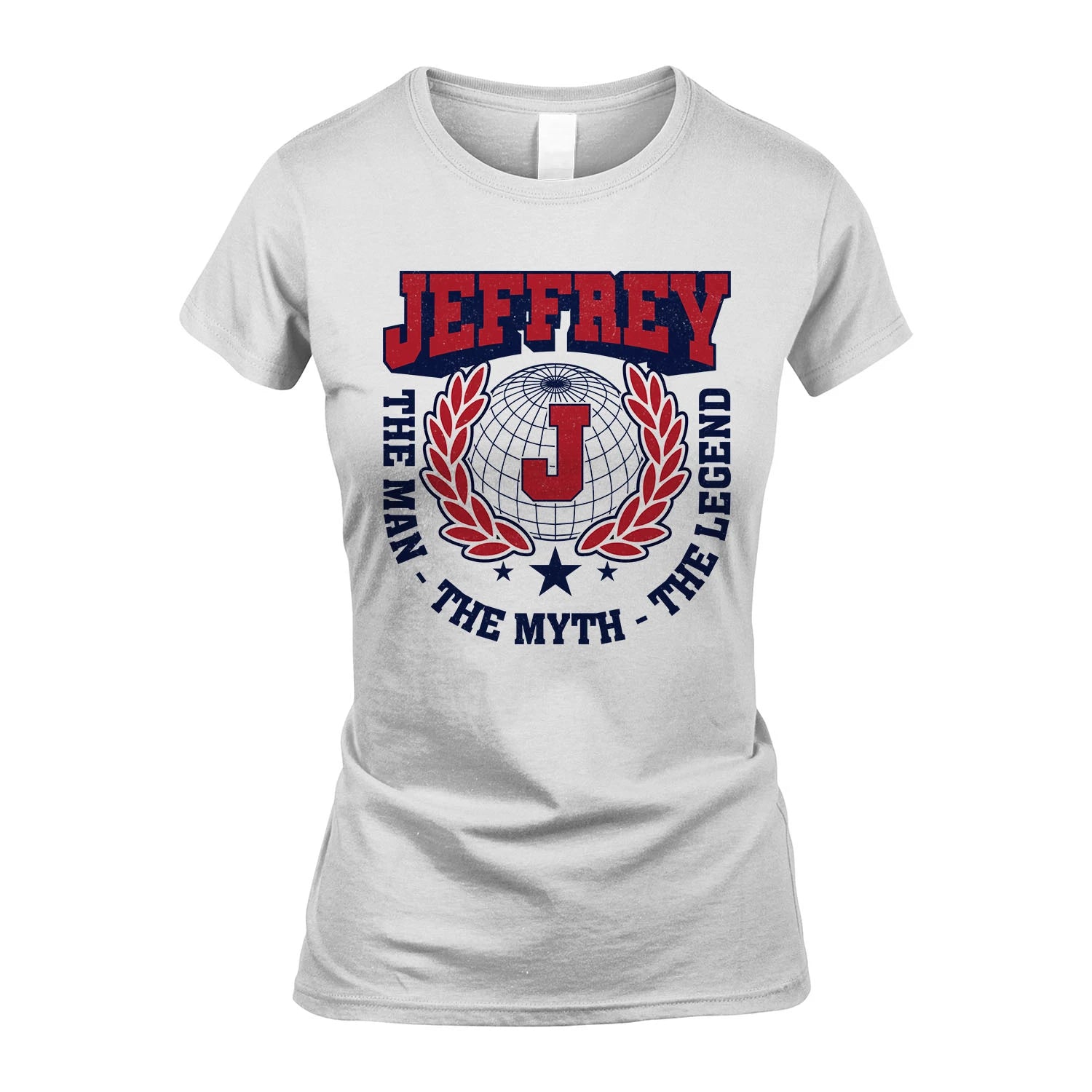 The Man The Myth The Legend Logo Shirt JEFFREY M1-30
