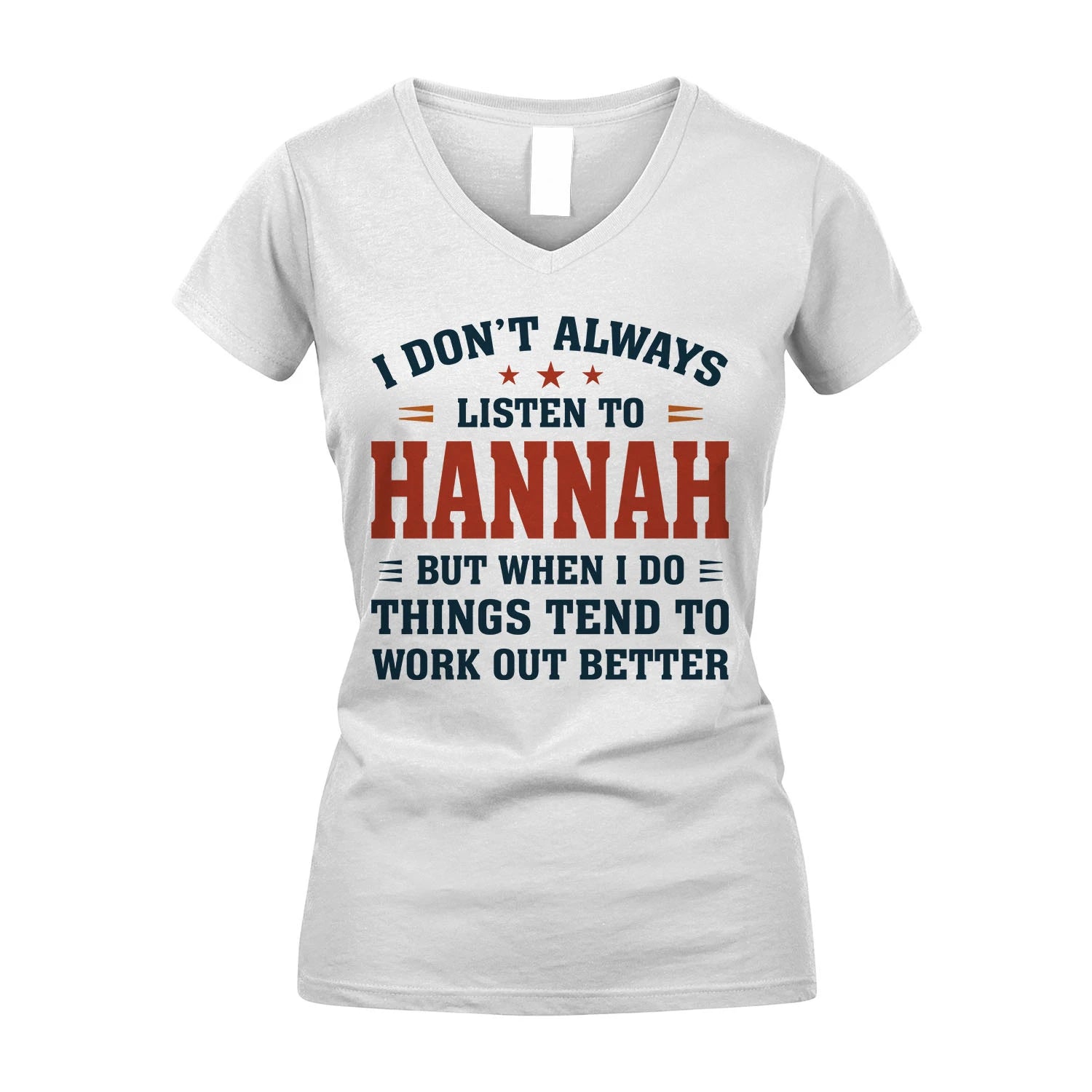 I Don't Always Listen To... HANNAH M1-2