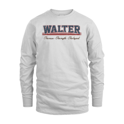 The Man The Myth The Legend Vintage Shirt WALTER M1-6