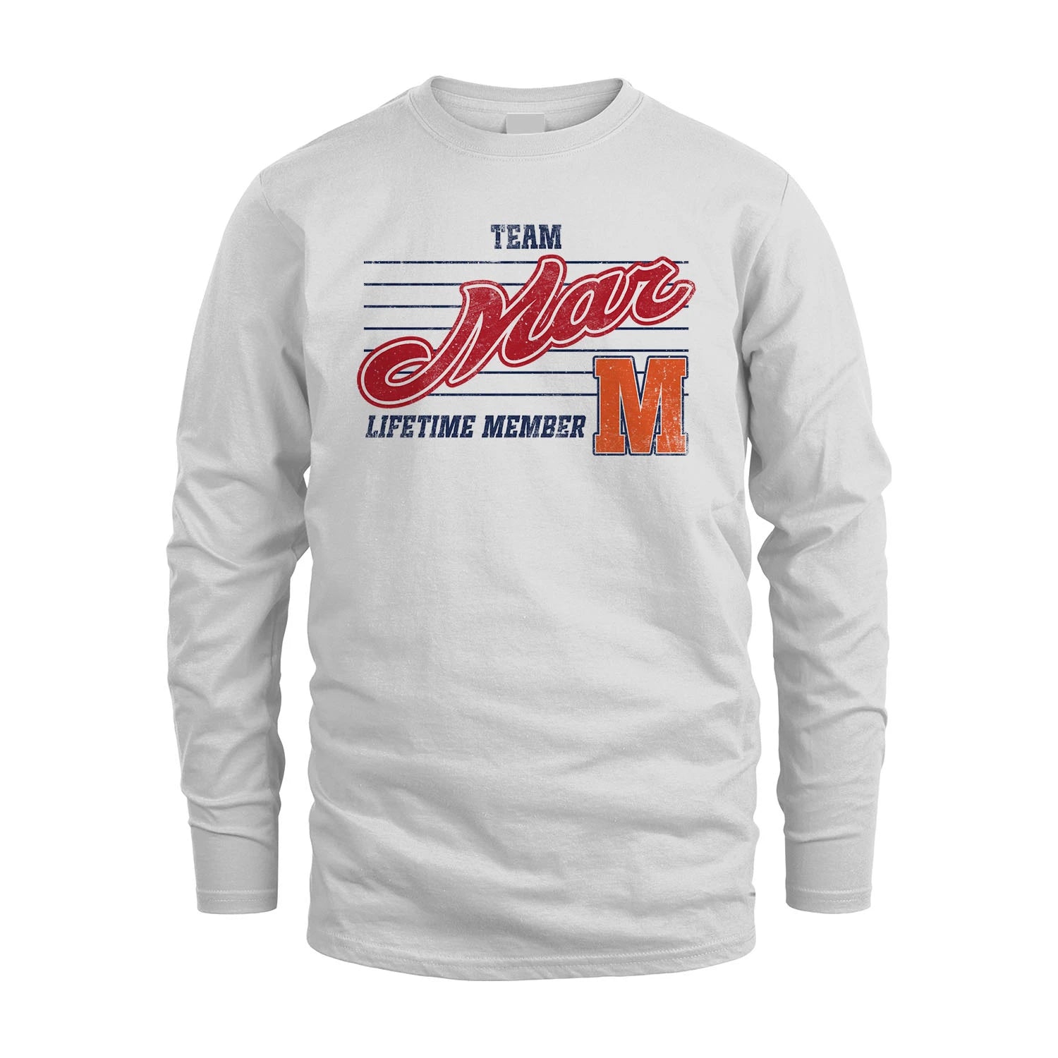 Team Your Name Lifetime Member Vintage Shirt MAR M1-24