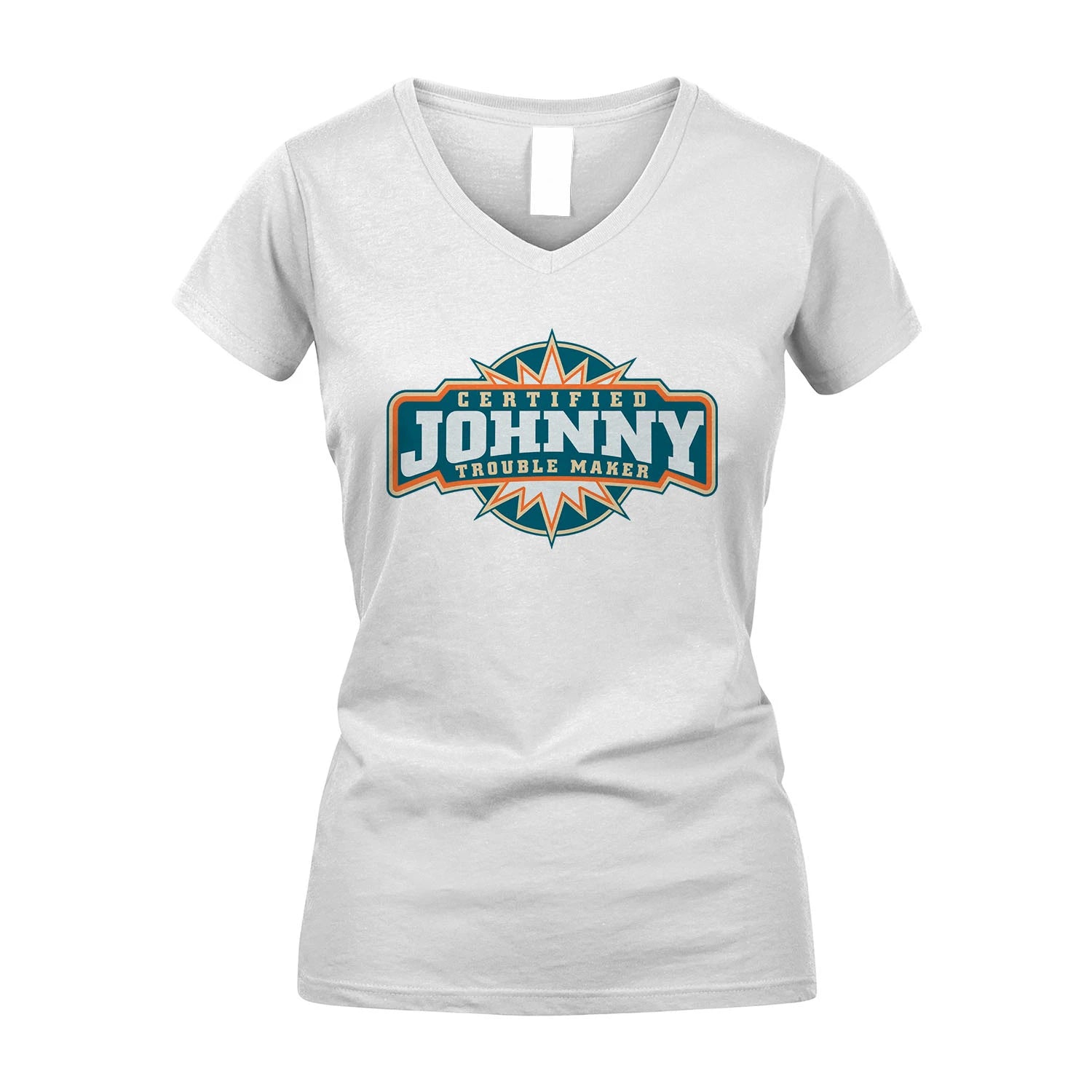 Certified Your Name Trouble Maker Shirt JOHNNY M1-36