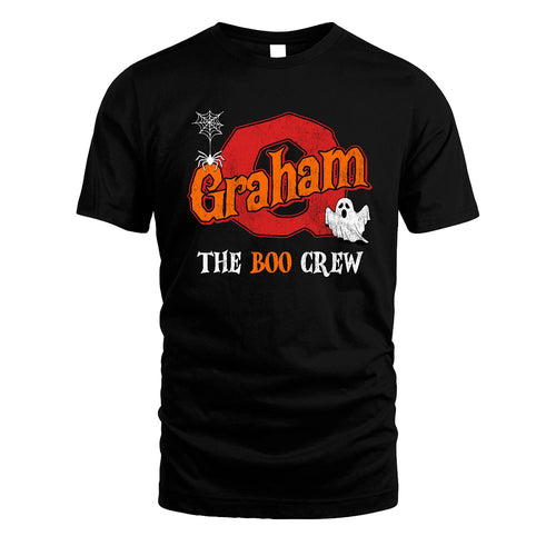 The Boo Crew Halloween Custom Name Shirt GRAHAM M1-22