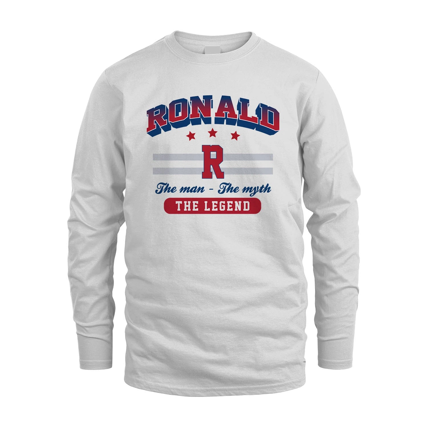 The Man The Myth The Legend With Your Name Shirt RONALD M1-35