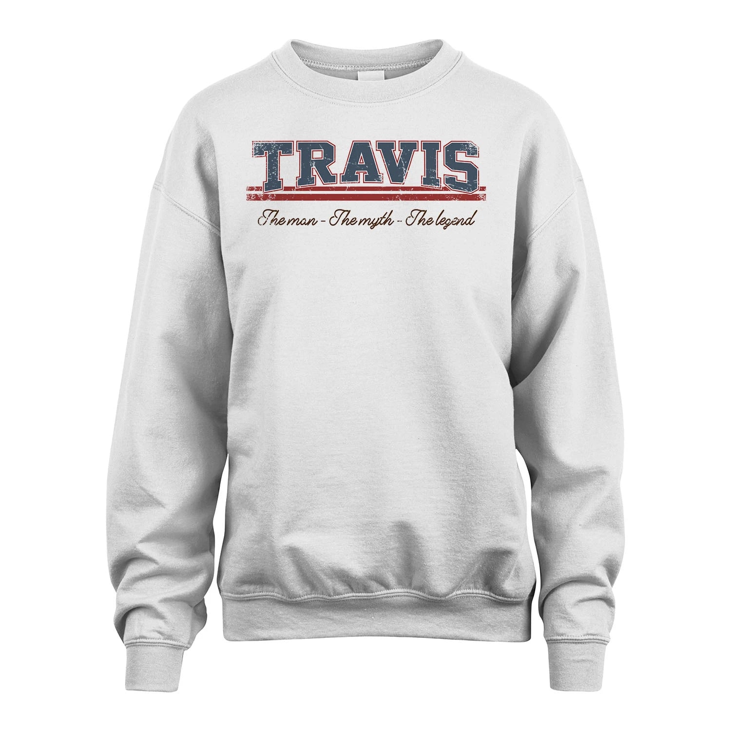 The Man The Myth The Legend Vintage Shirt TRAVIS M1-6