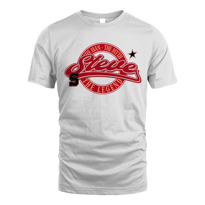 The Man The Myth The Legend Sporty Shirt STEVE M1-14
