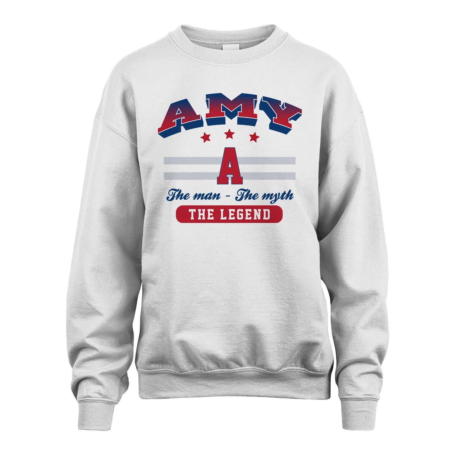 The Man The Myth The Legend With Your Name Shirt AMY M1-35