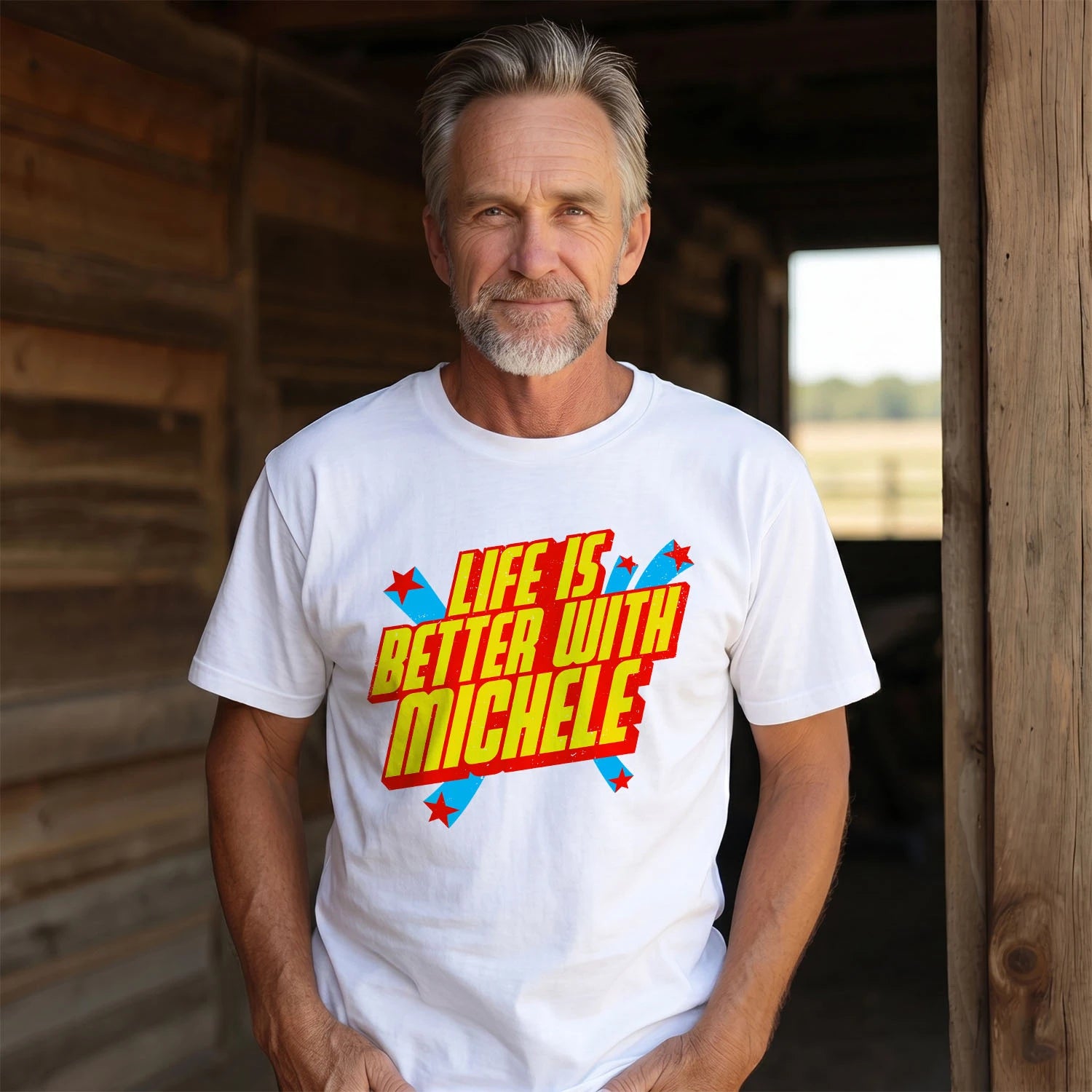 Life Is Better With Your Name Retro Shirt MICHELE M1-18
