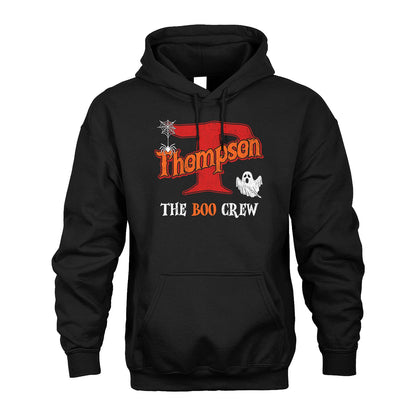 The Boo Crew Halloween Custom Name Shirt THOMPSON M1-22