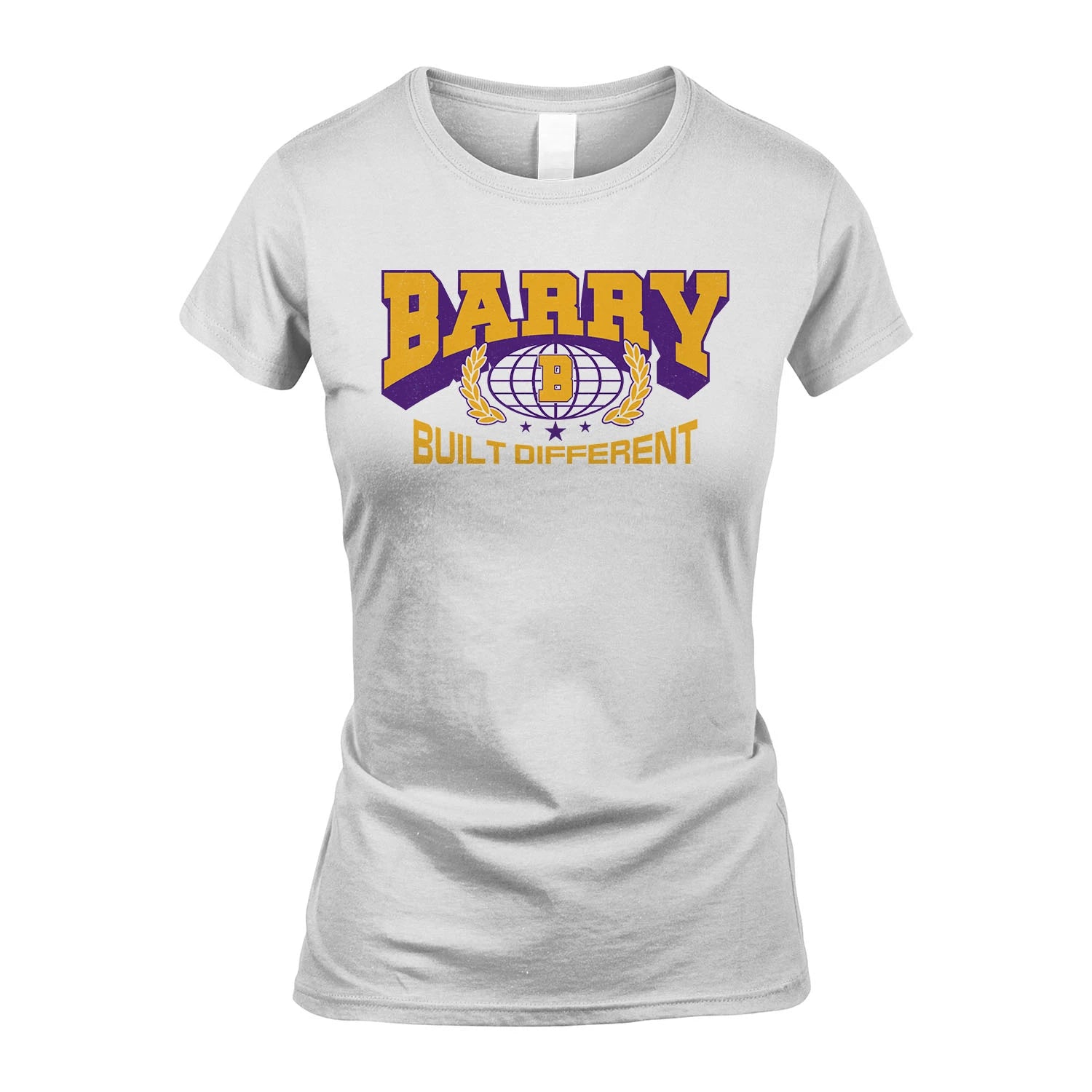 Your Name Built Different Sporty Shirt BARRY M1-32