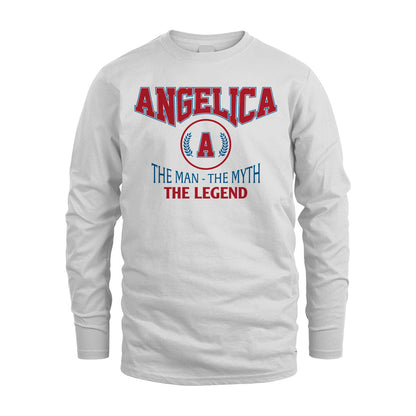 The Man The Myth The Legend Jet Style Shirt ANGELICA M1-9