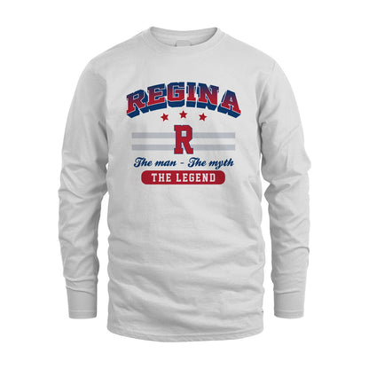 The Man The Myth The Legend With Your Name Shirt REGINA M1-35