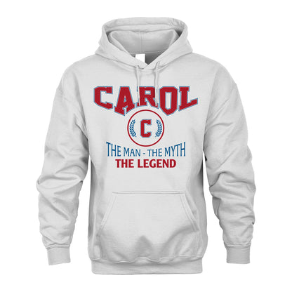The Man The Myth The Legend Jet Style Shirt CAROL M1-9