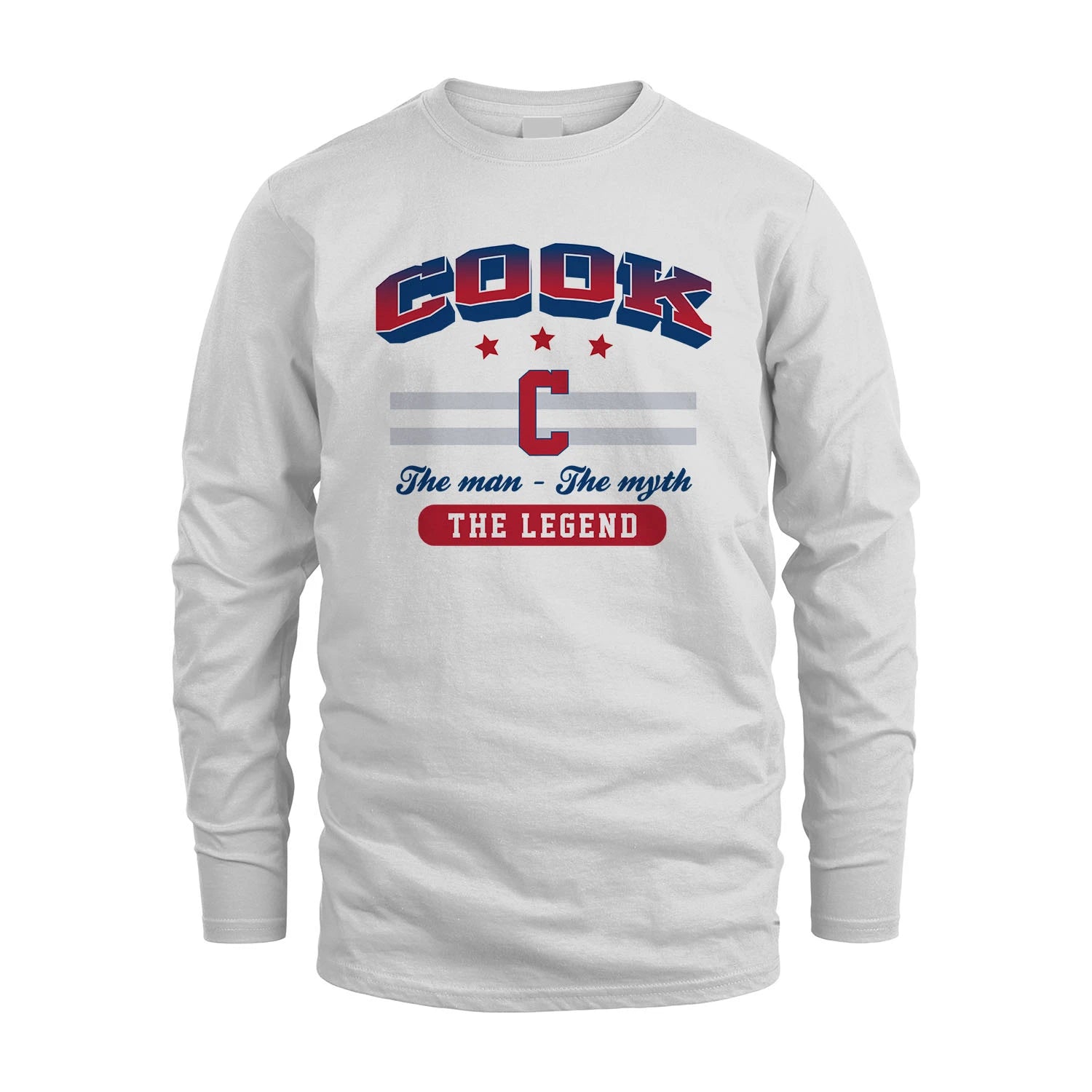 The Man The Myth The Legend With Your Name Shirt COOK M1-35
