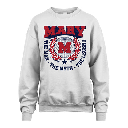 The Man The Myth The Legend Logo Shirt MARY M1-30