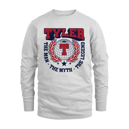 The Man The Myth The Legend Logo Shirt TYLER M1-30