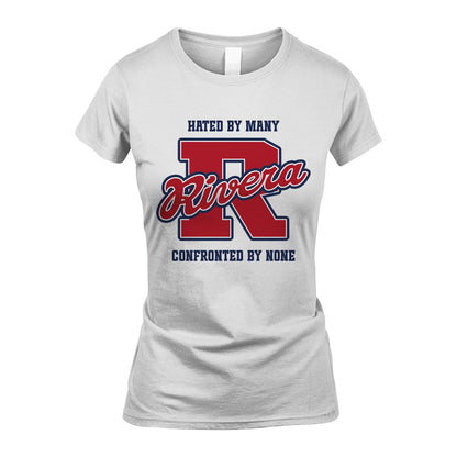 Hated By Many Confronted By None Personalized Name Shirt RIVERA M1-8