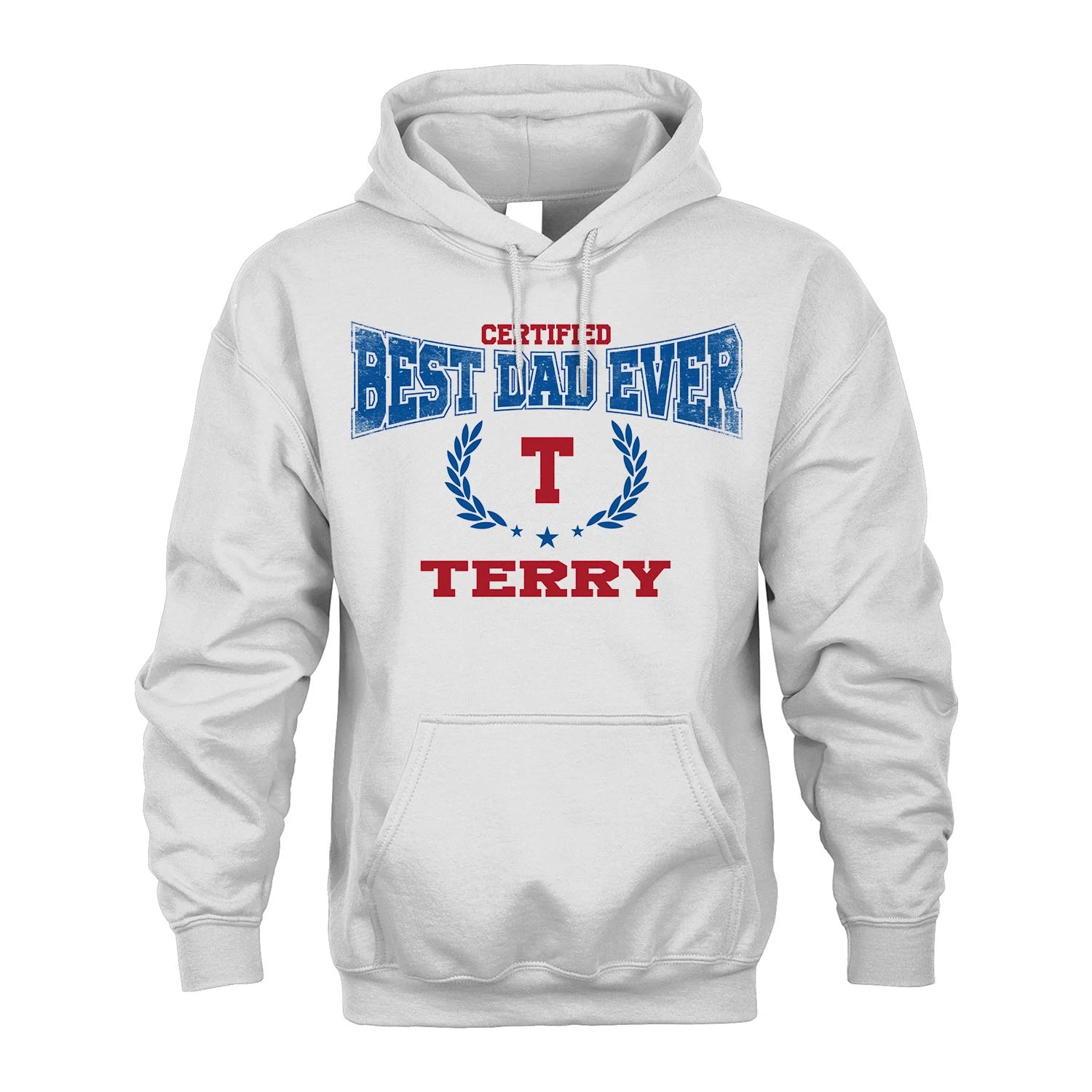 Certified Best Dad Ever Shirt TERRY M1-11