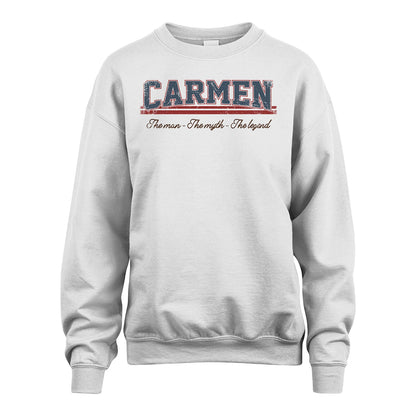 The Man The Myth The Legend Vintage Shirt CARMEN M1-6