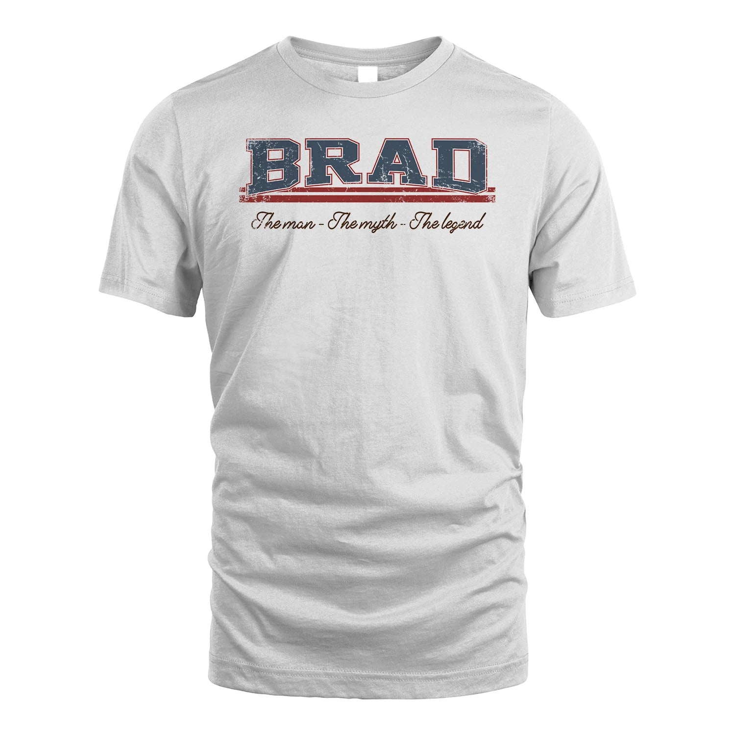The Man The Myth The Legend Vintage Shirt BRAD M1-6