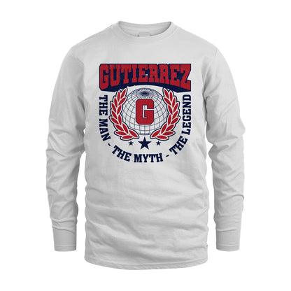 The Man The Myth The Legend Logo Shirt GUTIERREZ M1-30