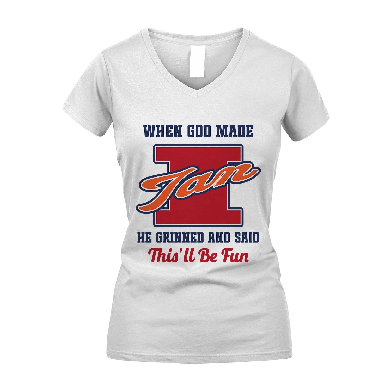 God Made Your Name Custom Shirt IAN M1-16