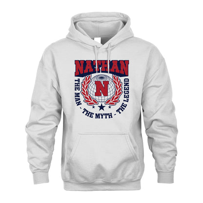 The Man The Myth The Legend Logo Shirt NATHAN M1-30