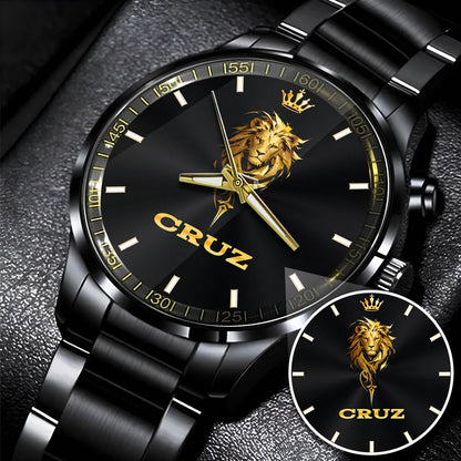 Golden King Lion Watch CRUZ M1-W3
