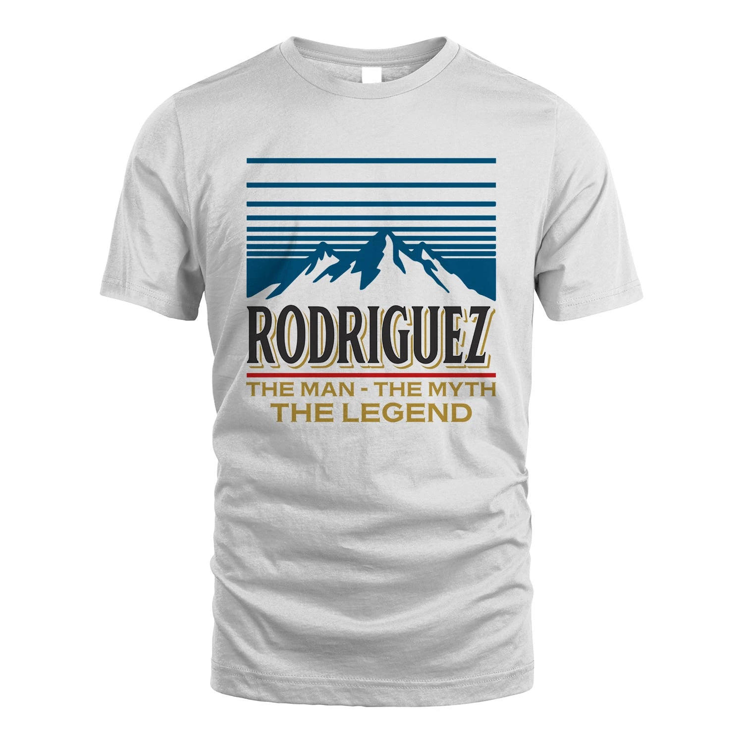 The Man The Myth The Legend Vintage Mountain Shirt RODRIGUEZ M1-19