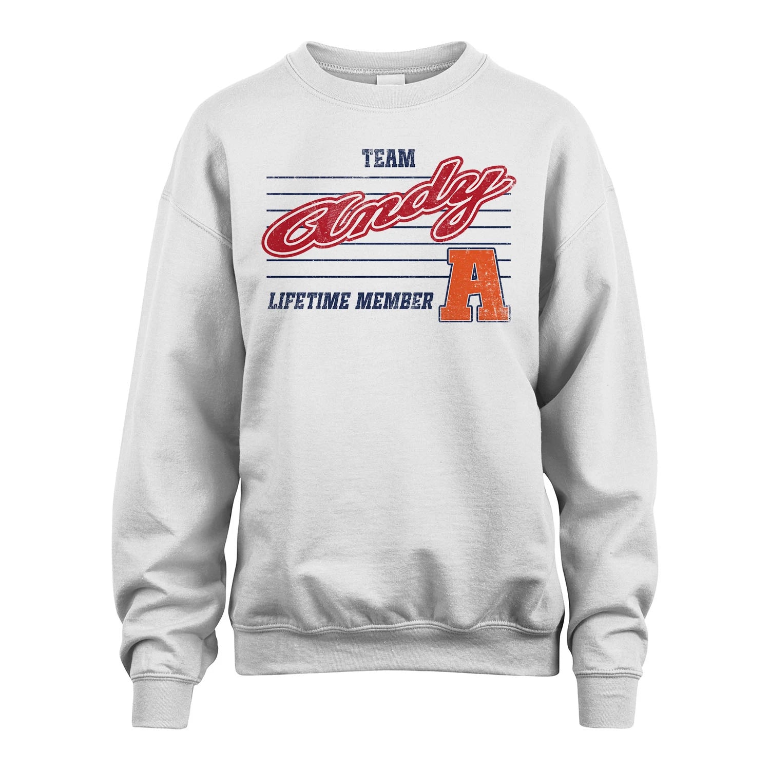 Team Your Name Lifetime Member Vintage Shirt ANDY M1-24