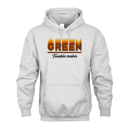 Your Name Trouble Maker Funny Shirt GREEN M1-34