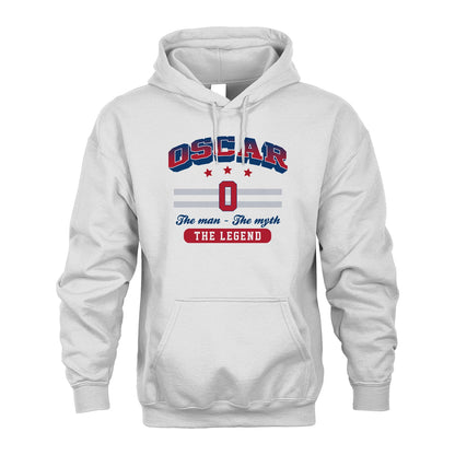 The Man The Myth The Legend With Your Name Shirt OSCAR M1-35
