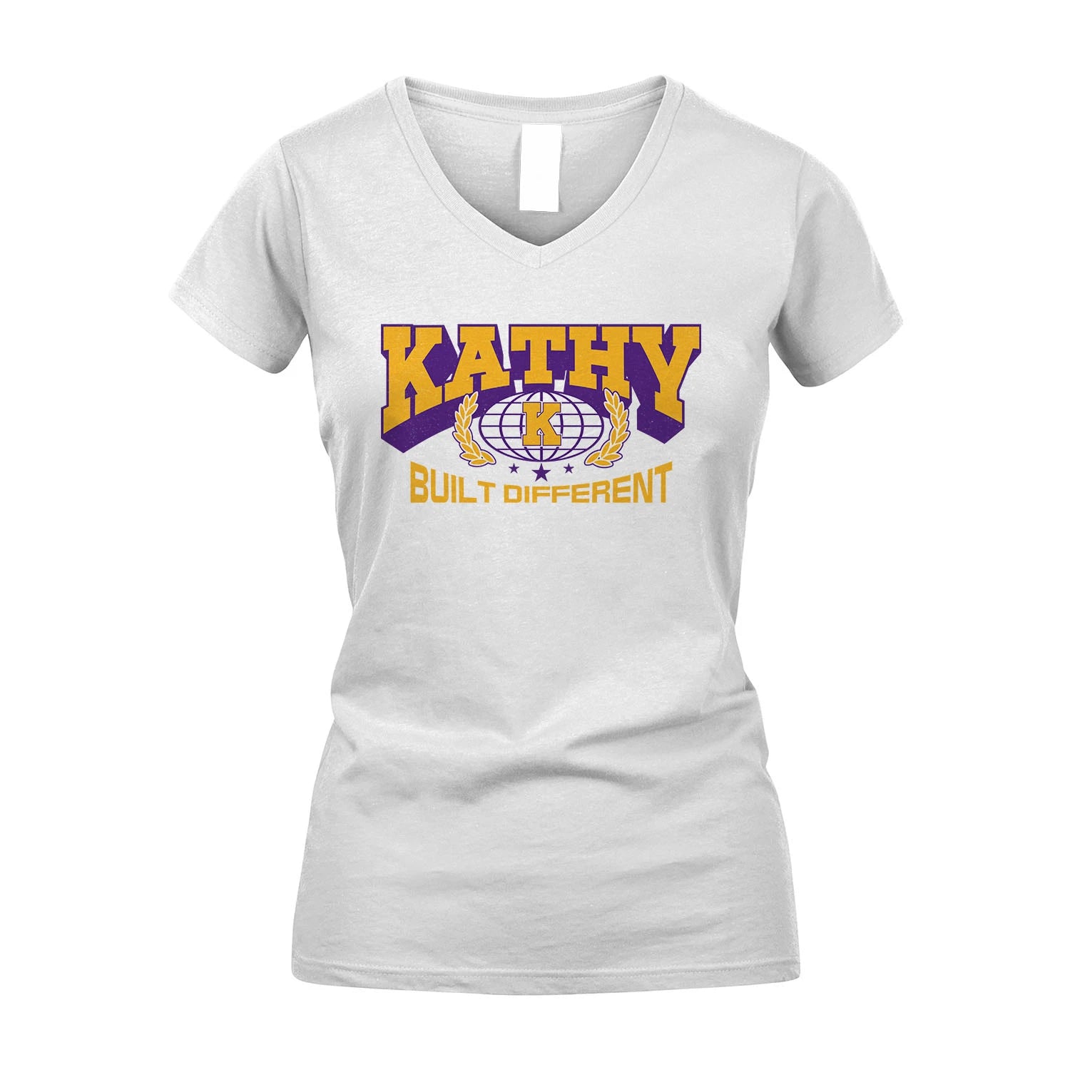 Your Name Built Different Sporty Shirt KATHY M1-32