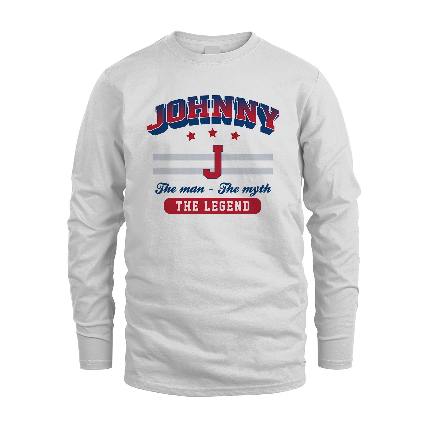The Man The Myth The Legend With Your Name Shirt JOHNNY M1-35