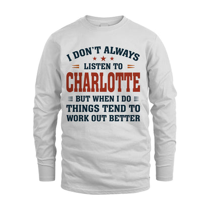 I Don't Always Listen To... CHARLOTTE M1-2