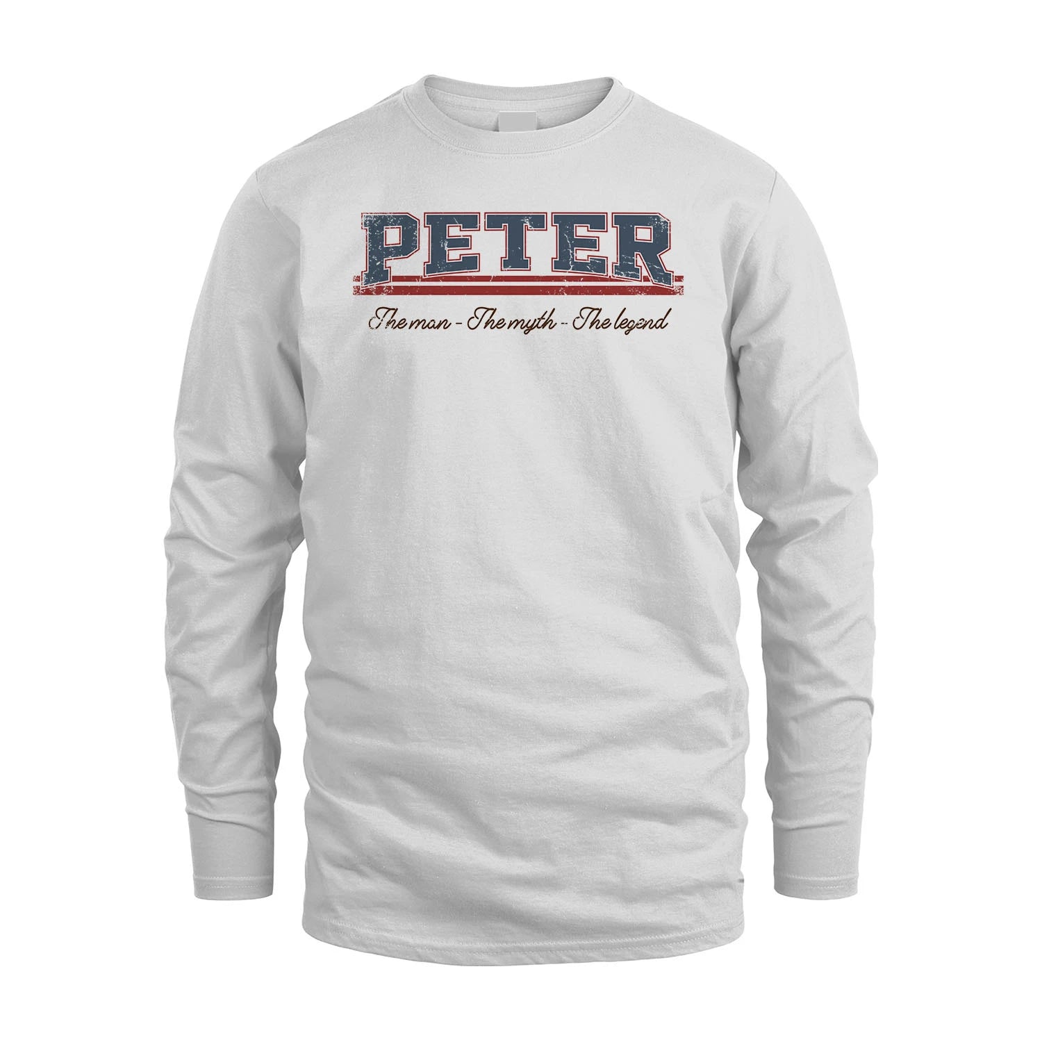 The Man The Myth The Legend Vintage Shirt PETER M1-6